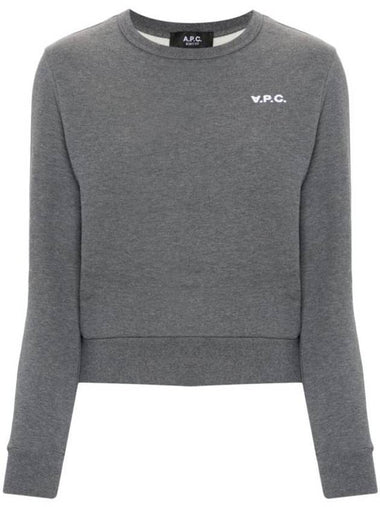 Boxy Petit VPC Sweatshirt Grey - A.P.C. - BALAAN 1