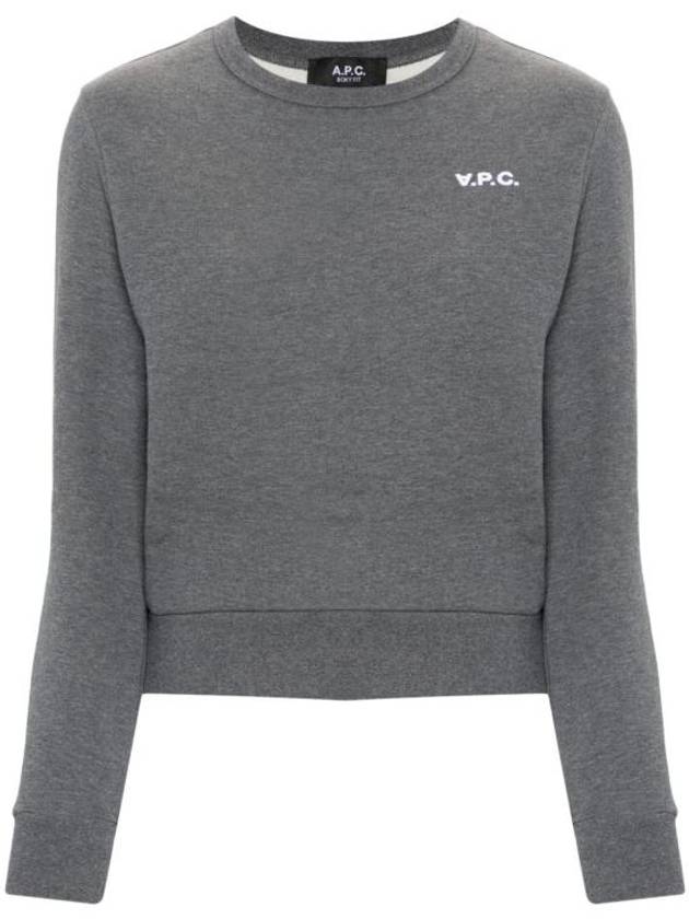 Boxy Petit VPC Sweatshirt Grey - A.P.C. - BALAAN 2