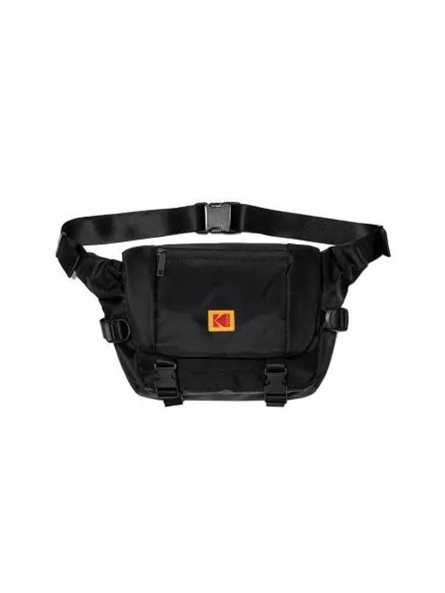 KODAK Small Biker Messenger Bag BLACK - KODO - BALAAN 1