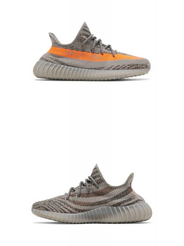 Yeezy Boost 350 V2 Beluga Reflective Low Top Sneakers Grey - ADIDAS - BALAAN 5