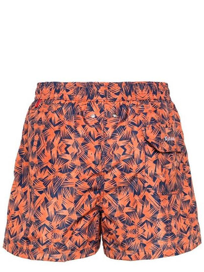 graphic print swim shorts UCOM2CK0709D - KITON - BALAAN 2