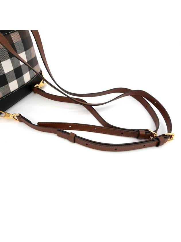 Canvas Check Micro Backpack 80584691 - BURBERRY - BALAAN 5