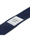 Men's Grosgrain Stripe Tie Dark Navy - THOM BROWNE - BALAAN 11