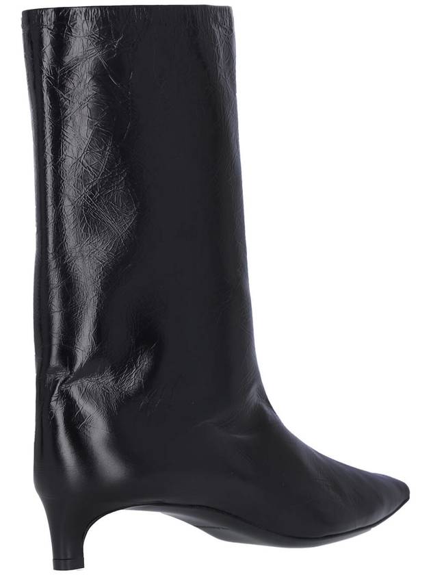 24 ss Ankle Boots in PATIENT Leather J15WU0015P6521001 B0271001683 - JIL SANDER - BALAAN 5