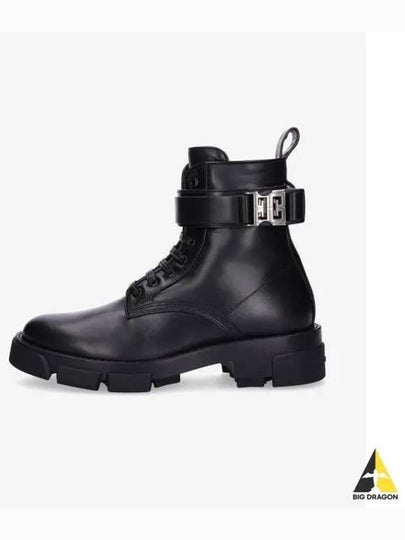 4G Terra Leather Ankle Boots Black - GIVENCHY - BALAAN 2