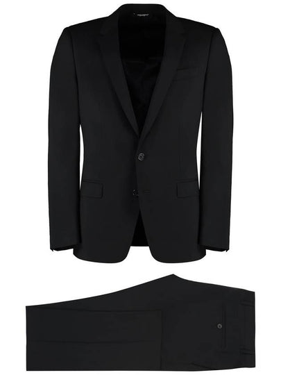 23 fw black wool two-piece suit GK0EMTGF874N0000 B0480477217 - DOLCE&GABBANA - BALAAN 2