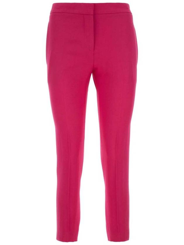 ORCHID Pink Viscose Blend Stretch Pants 737345QEAAA5033 B0560956034 - ALEXANDER MCQUEEN - BALAAN 2