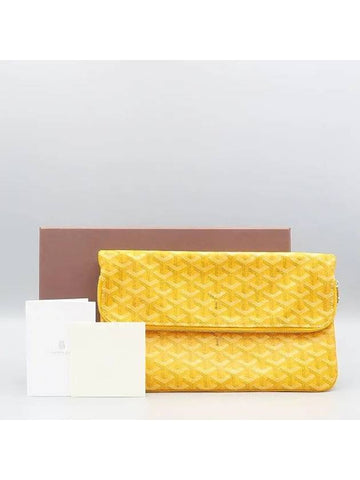 yellow clutch bag - GOYARD - BALAAN 1