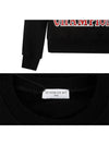 NUW18286 009 CHICAGO black sweatshirt - IH NOM UH NIT - BALAAN 5