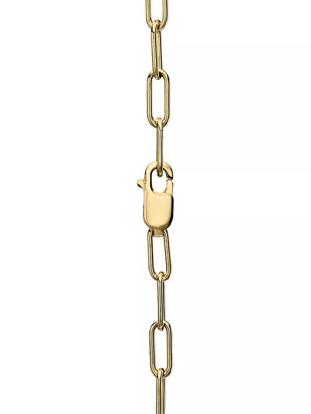 Tiffany pendant yellow gold, set with diamonds, medium - TIFFANY & CO. - BALAAN 4