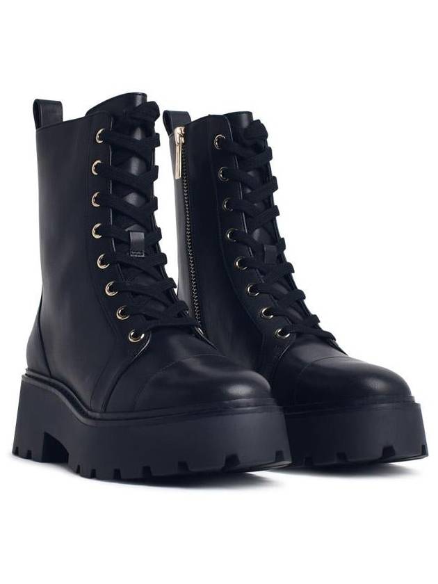 Michael Kors 'Blake' Black Leather Boots - MICHAEL KORS - BALAAN 2