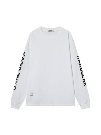 Logo Banding Long Sleeve T Shirt White - HARDGEAR APPAREL - BALAAN 2