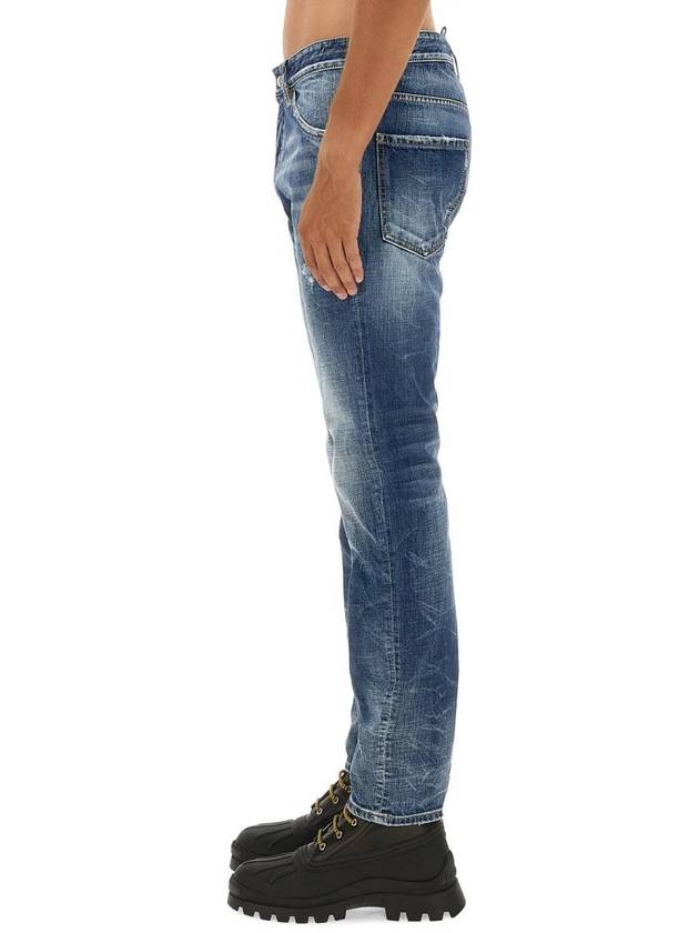 Medium Reflective Lake Wash Cool Guy Jeans Navy - DSQUARED2 - BALAAN 5