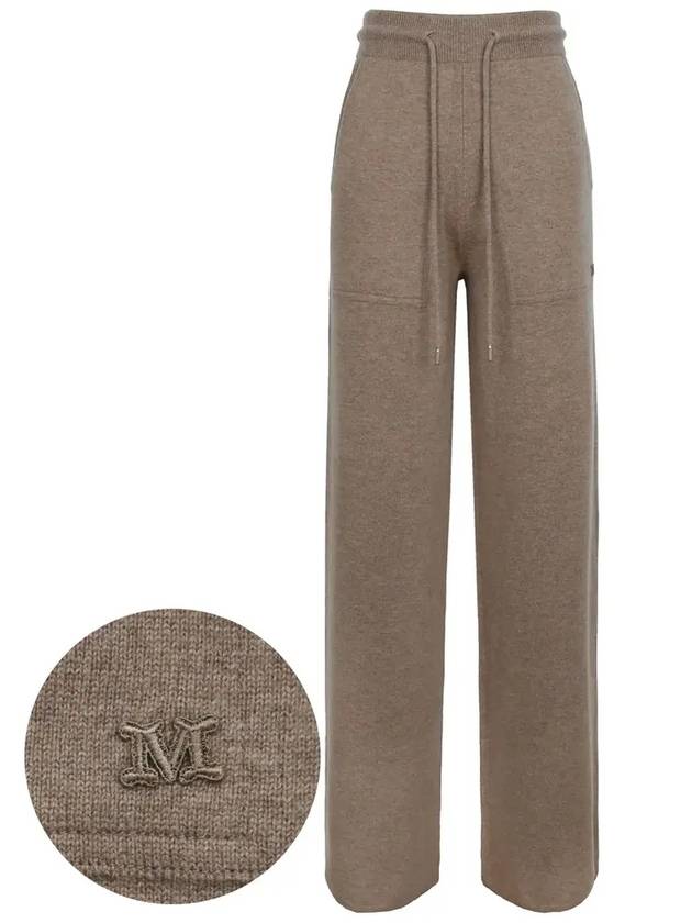 Sand Parole Wool Cashmere Pants 011 - MAX MARA - BALAAN 1