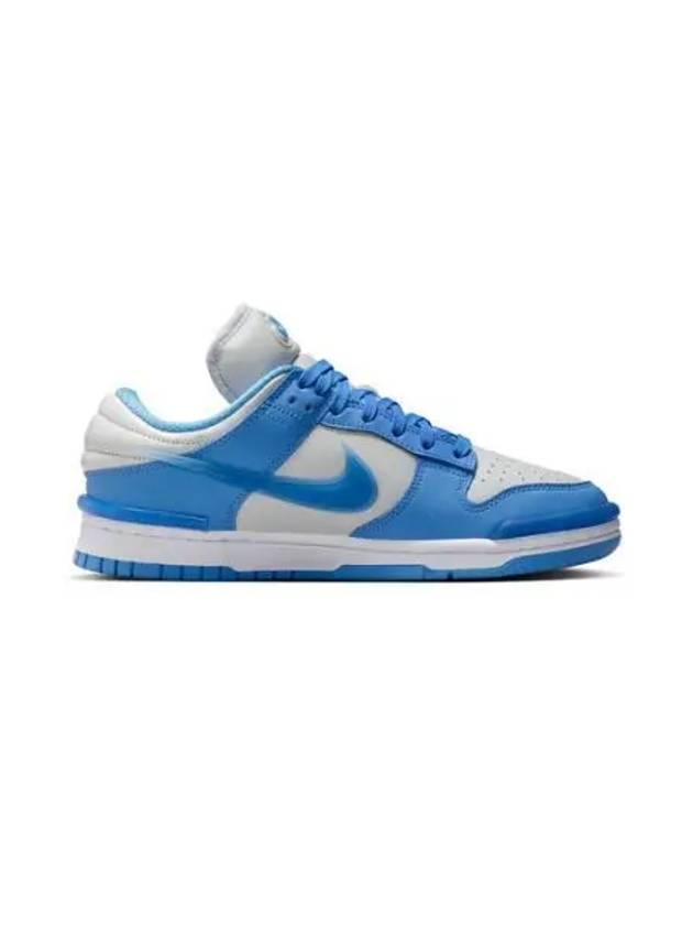 Women's Dunk Low Twist Low Top Sneakers Dust University Blue - NIKE - BALAAN 2