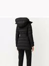 Detachable Hoodie Puffer Coat Padded Black - BURBERRY - BALAAN 5