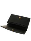 Intrecciato Flap Card Wallet Black - BOTTEGA VENETA - BALAAN 5