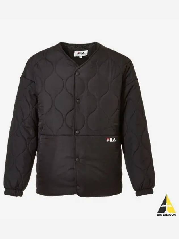 Lightweight Quilted Padded Jacket BLK - FILA - BALAAN 1