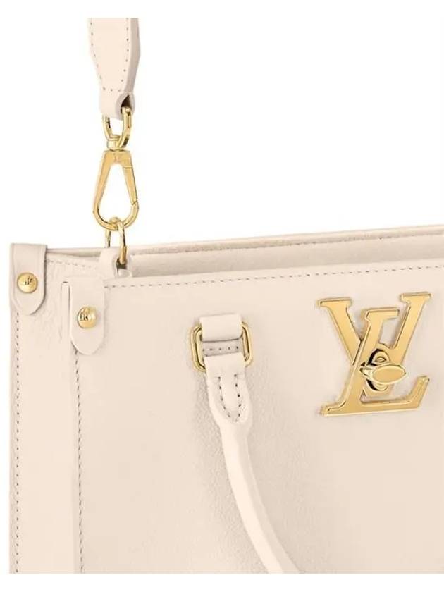 Lock Go Tote Bag Quartz - LOUIS VUITTON - BALAAN 7