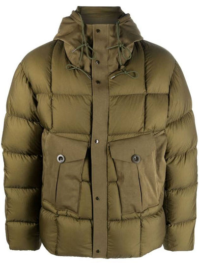 Tempest Combo Down Jacket Olive - TEN C - BALAAN 2