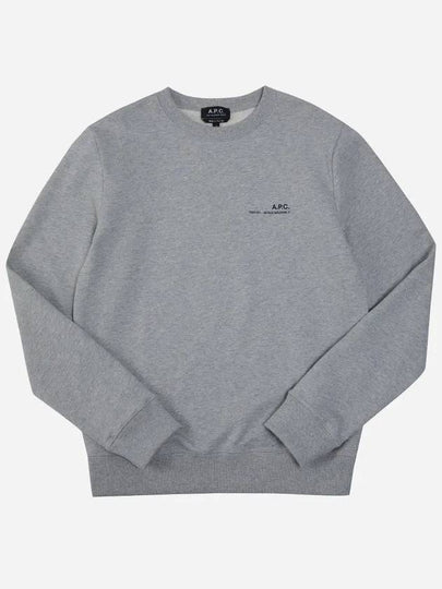 Men's Item Logo Sweatshirt Grey - A.P.C. - BALAAN 2