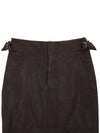 Leather midi skirt JU1437 22A003E 67DK - ISABEL MARANT - BALAAN 3