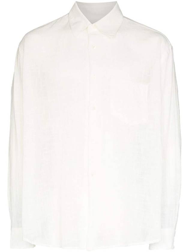 Coco Air Cotton Long Sleeve Shirt White - OUR LEGACY - BALAAN 2