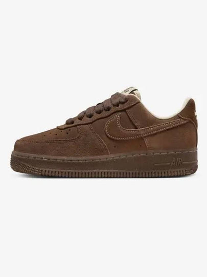 Air Force 1 07 Suede Low Top Sneakers Cacao Wow - NIKE - BALAAN 2