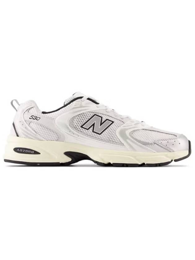 530 Low Top Sneakers Silver Cream - NEW BALANCE - BALAAN 2