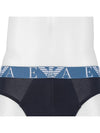 Men's Logo Eagle Cotton Briefs 3 Pack Set Marine - EMPORIO ARMANI - 8