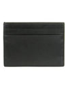 Monogram Card Case in Smooth Leather Black - SAINT LAURENT - BALAAN 5