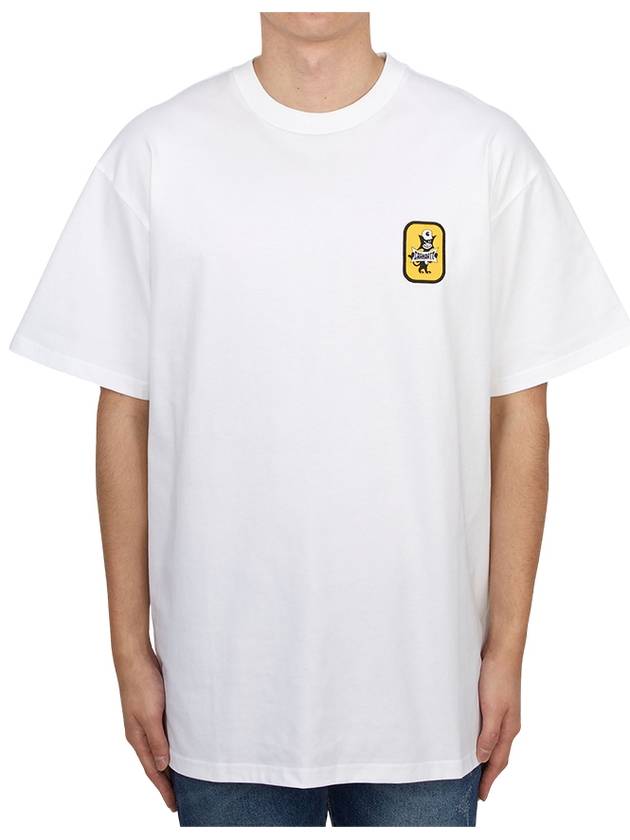 Signal Short Sleeve T-Shirt White - CARHARTT WIP - BALAAN 1