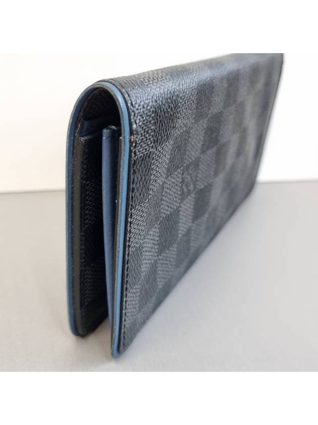 Damier Brazza Wallet Long - LOUIS VUITTON - BALAAN 3