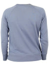 Millyp Velvet Logo Sweatshirt Grayish Blue - ISABEL MARANT - BALAAN 4