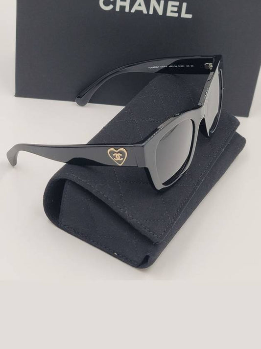 Heart sunglasses square cat s eye A71468 - CHANEL - BALAAN 1