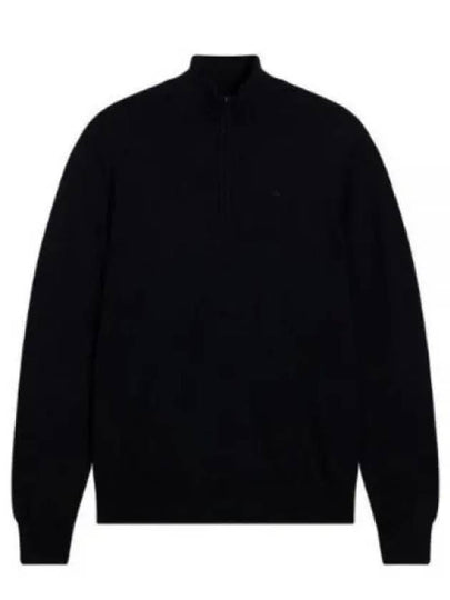 Kiyan Quarter Zip Sweater Black - J.LINDEBERG - BALAAN 2