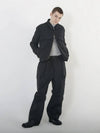 Padding Parachute Cargo Pants Black - CHANCE'S NOI - BALAAN 1