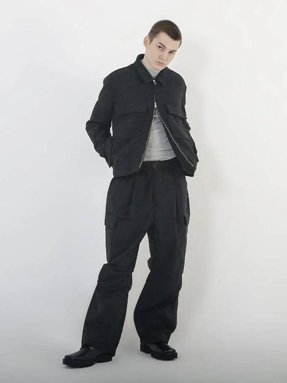 Padding Parachute Cargo Pants Black - CHANCE'S NOI - BALAAN 2