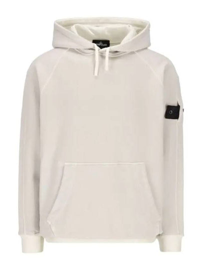 Shadow Project Wappen Patch Hoodie Beige - STONE ISLAND - BALAAN 2