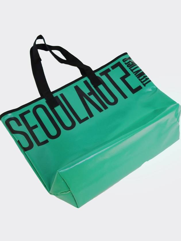 Seoul Tarpaulin Shoulder Bag Green - TEENYTIGER - BALAAN 5