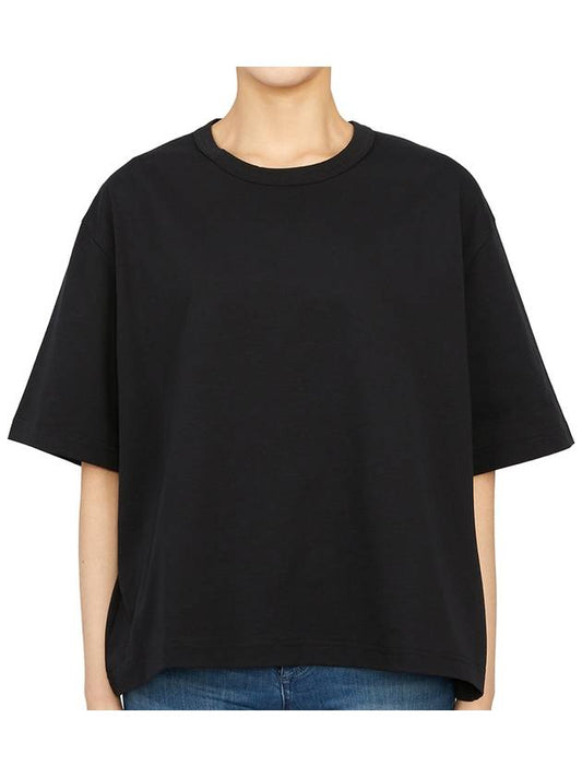 LEE SNW 829 BLACK Women's Short Sleeve TShirt - STUDIO NICHOLSON - BALAAN 1