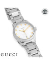 G Timeless Dial Metal Watch Silver - GUCCI - BALAAN 3