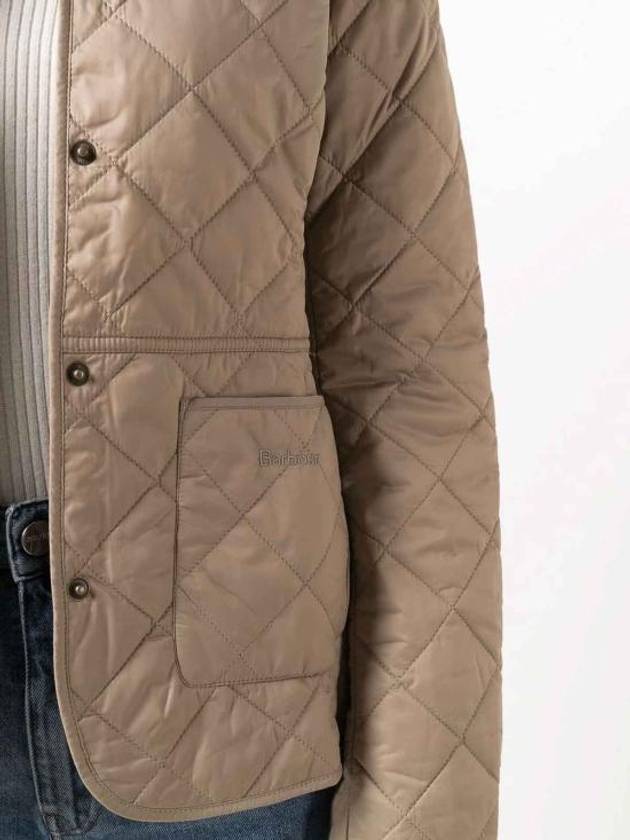 Deveron Quilting Jacket Beige - BARBOUR - BALAAN 3