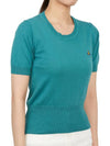 Bea Knit Top Blue - VIVIENNE WESTWOOD - BALAAN 6