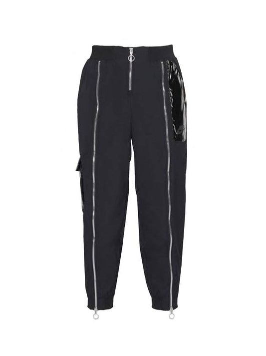 Women's Sportswear Icon Clash Woven Track Pants Black - NIKE - BALAAN 1