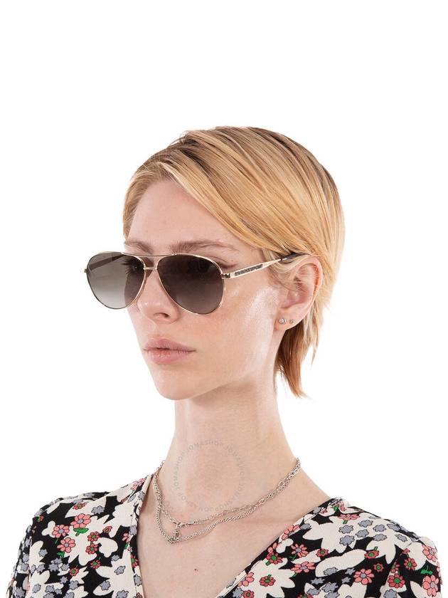 Jimmy Choo Brown Gradient Pilot Ladies Sunglasses JIMENA/S 006J/HA 60 - JIMMY CHOO - BALAAN 2