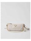 Re-Edition 2002 Medium Leather Shoulder Bag White - PRADA - BALAAN 2