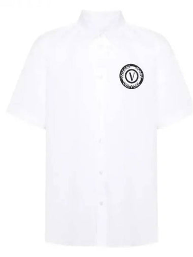 Chest V emblem logo short sleeve shirt 270758 - VERSACE - BALAAN 1