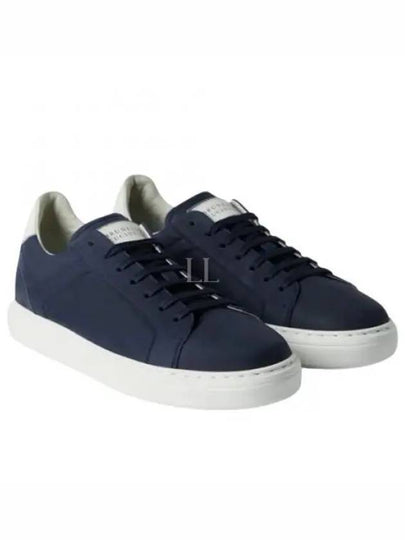 Suede Low Top Sneakers Navy - BRUNELLO CUCINELLI - BALAAN 2