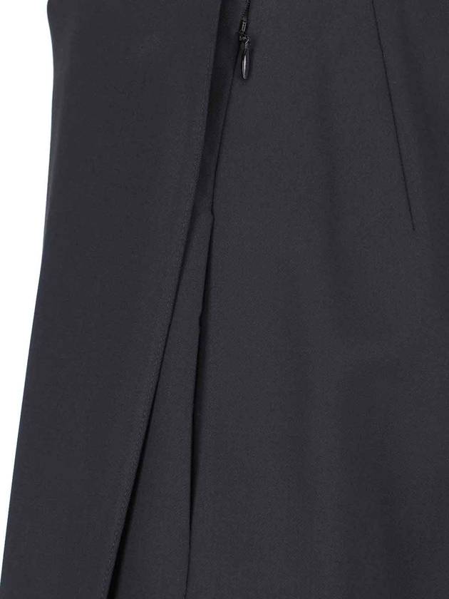 Azmitrical Skirt Wide Pants Black - ALAIA - BALAAN 6